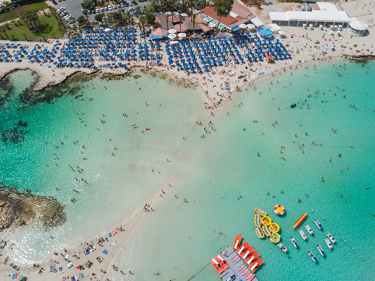 Nissi Beach, Ayia Napa, Cyprus